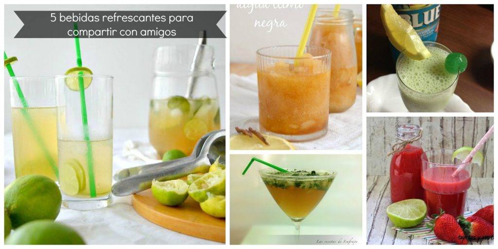 cinco recetas de bebidas refrescantes para el verano - Cinco Deliciosas Recetas de Bebidas Refrescantes para Disfrutar en Verano