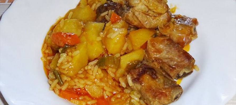 receta de arroz con costillas de cerdo - Receta de Arroz con Costillas de Cerdo: Un Plato Exquisito y Reconfortante