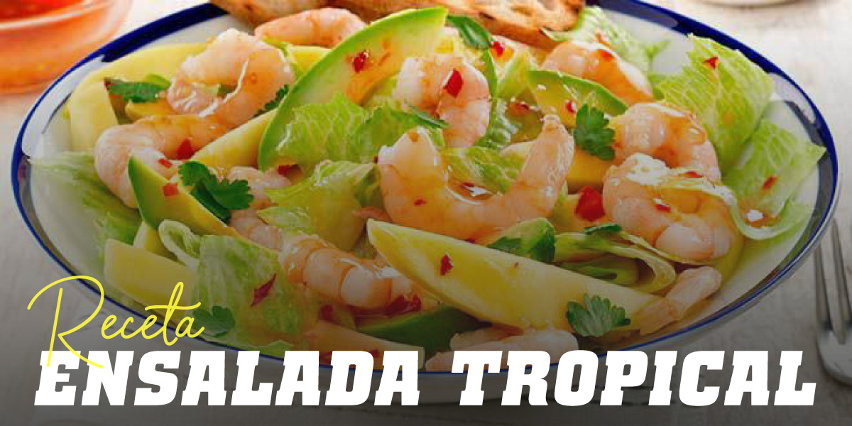 receta de ensalada tropical con langostinos - Deliciosa Receta de Ensalada Tropical con Langostinos