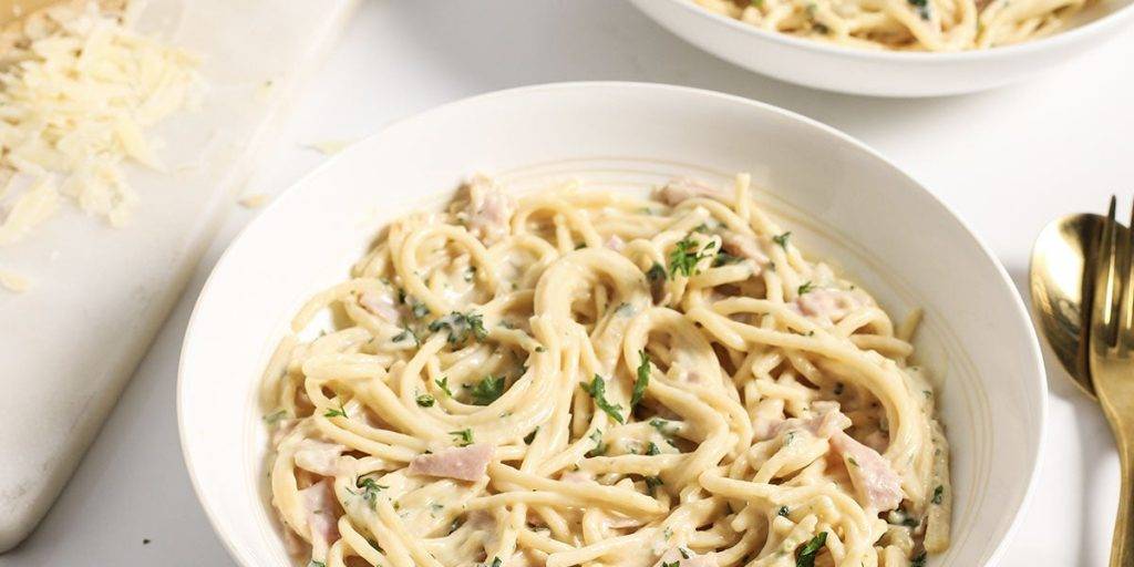 receta de espagueti blanco a la crema - Delicioso Espagueti Blanco a la Crema: Una Receta para Enamorar el Paladar