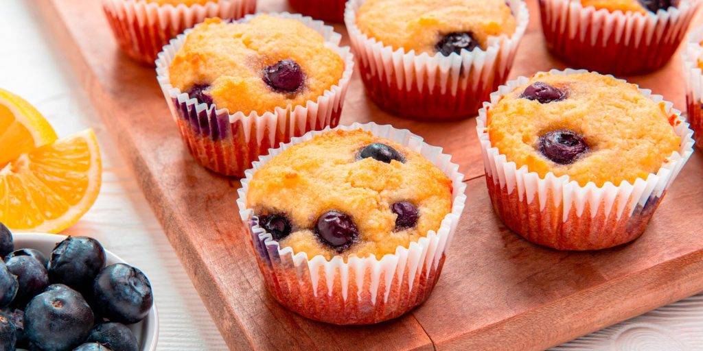 receta de muffins de blueberry - Receta de Muffins de Blueberry