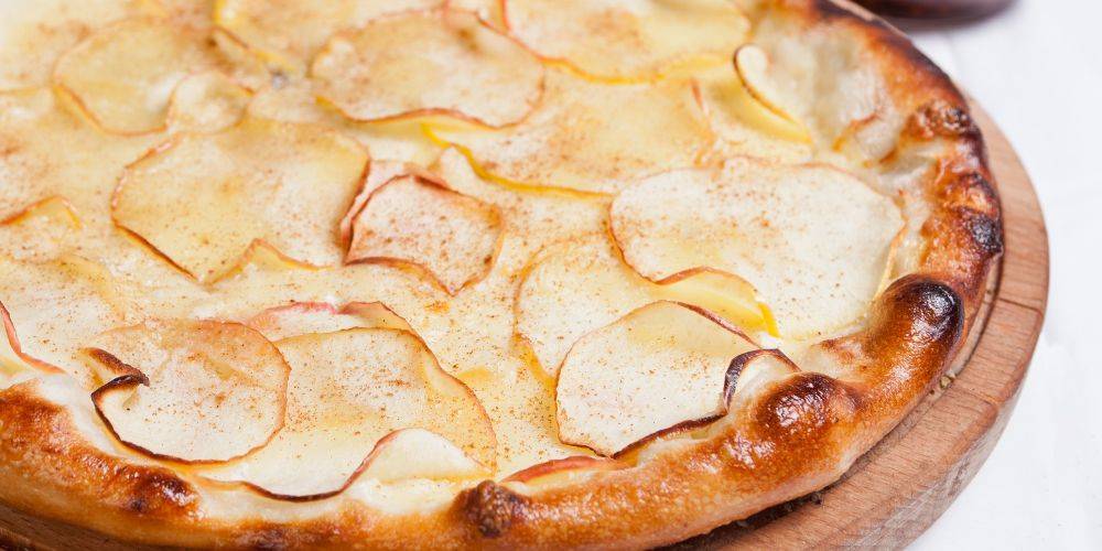 receta de pizza de manzana - Deliciosa Receta de Pizza de Manzana: El Postre Perfecto para Compartir