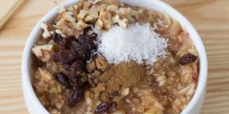 receta de porridge de avena y manzana - Delicioso Porridge de Avena y Manzana para Empezar el Día con Energía