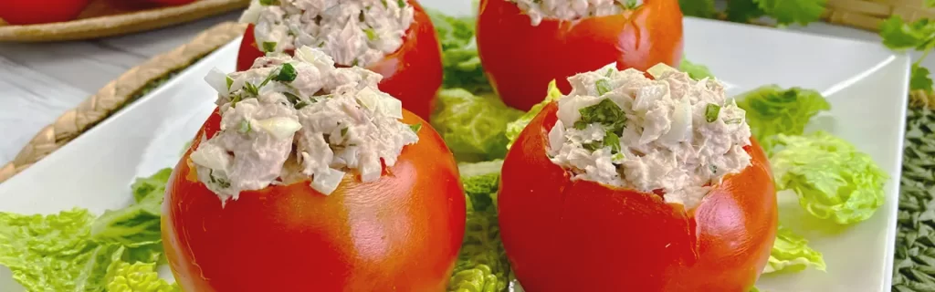 receta de tomates rellenos de atun light - Receta de Tomates Rellenos de Atún Light: Deliciosa y Saludable Opción