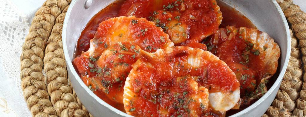 receta de vieiras en salsa de tomate - Receta de vieiras en salsa de tomate: delicioso manjar marino