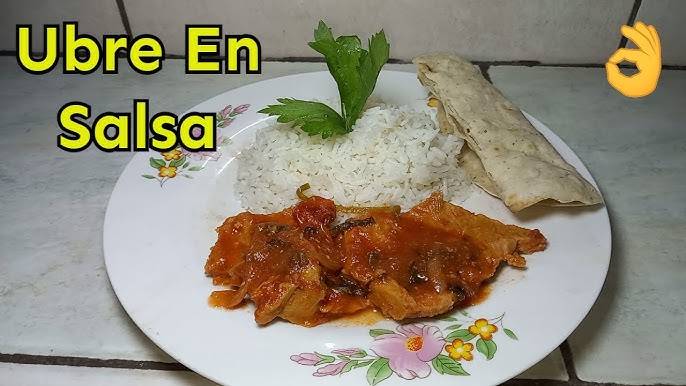 Receta de ubre de vaca en salsa HormigaCocinera.com